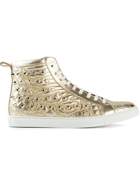 versace golden shoes|Versace vanitas shoes.